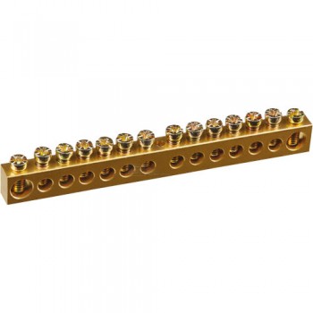 Нулевая шина 8х12 (14/1) крепеж по центру Navigator