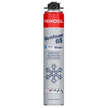 Пена монтажная PENOSIL Standard "Gunfoam 65 Winter" проф. зима -10С 870мл