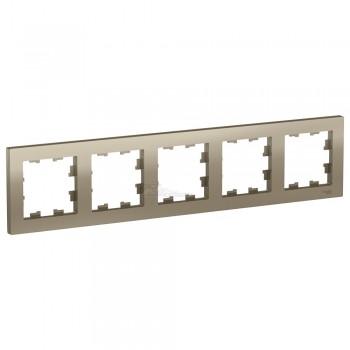 Рамка Atlasdesign 5м шампань универсальная