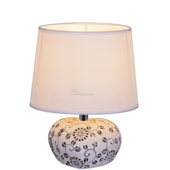 Лампа настольная 17197-0.7-01DY с абажуром Е14 Reluce