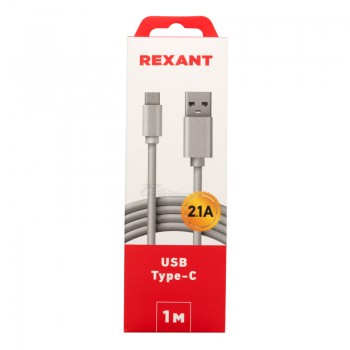 Шнур USB 3.1 (шт. typeC-шт.USB 2.0) 2А белый 1,0м REXANT