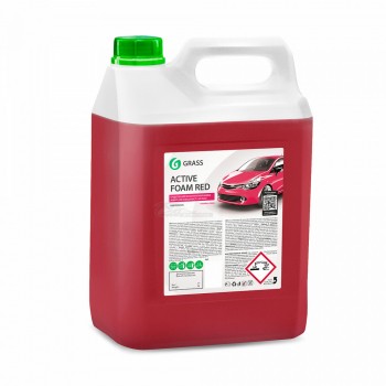 Активная пена (средство для бесконтактной мойки) «Active Foam Red» канистра 5.8л Grass