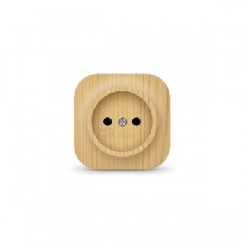 Розетка 1м о/п б/з 10А сосна Universal IONICH