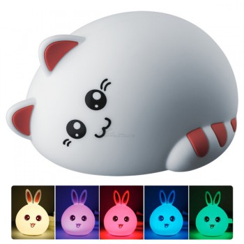 Ночник Navigator светодиодный котик 3,7В, 1,2А/ч, USB NNL-SW07-WH