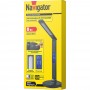 Светильник NDF-D044 черный LED 8W 2700/4000/6000К на основании, ЖК дисплей, диммируемый Navigator