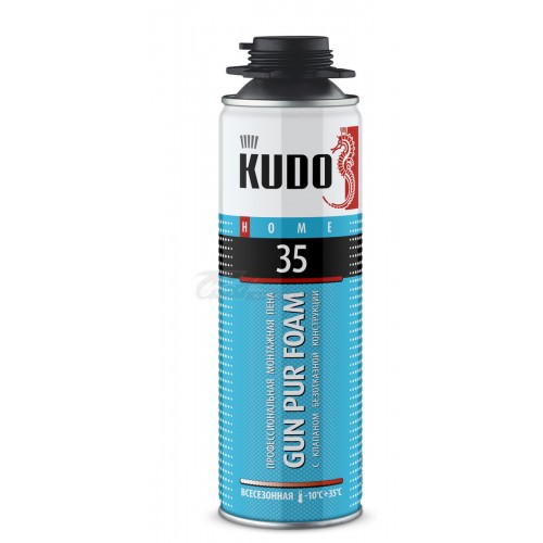 Пена монтажная KUDO Home PROFF 35+ всесезонная -10С+35 650мл