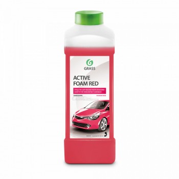 Активная пена (средство для бесконтактной мойки) «Active Foam Red» 1л Grass