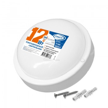 Светильник светодиодный СПП-18-ILED 12W 6500К IP65 IONICH (ЖКХ)