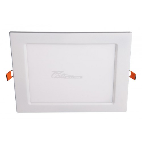 Светильник PPL-S 18W 4000K IP40 220мм встр/квадр белый Jazzway