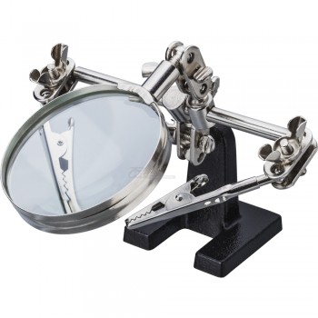 Держатель "Третья рука" с лупой (60мм, х5) Онлайт