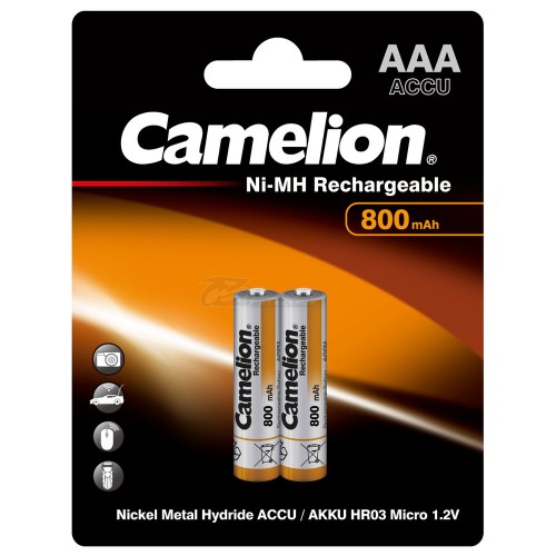 Аккумулятор AAA R3 Ni-Mh 800 мА*h Camelion