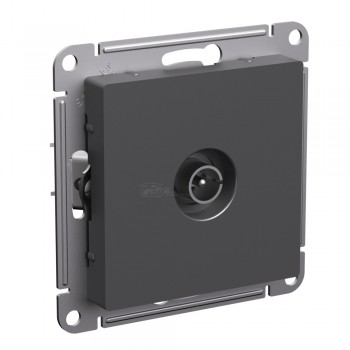 Розетка Atlasdesign TV (коннектор) базальт