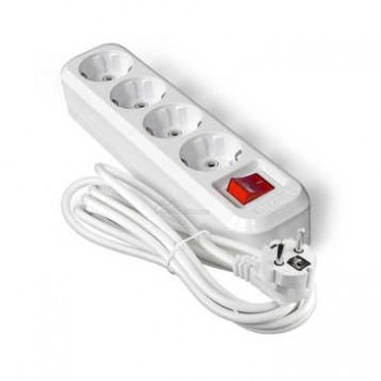 Удлинитель Universal S-304 4роз 2м с/з+вык 16А IP20 (ПВС 3*1)