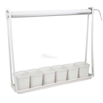 Подставка для светильника для рассады 570мм (+6 кашпо) пластик UFP-G56S MARBLE 6