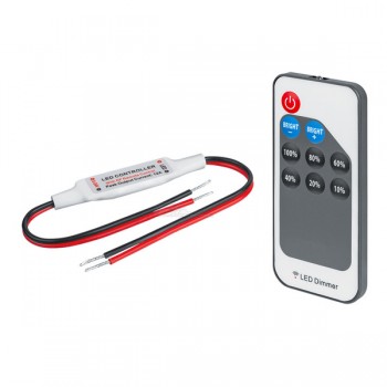 Контроллер ленты LED диммер 5-24v 72Вт (RF) Navigator