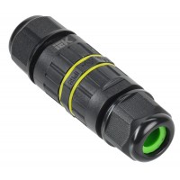 Соединитель-коннектор кабельный 3 PIN WTP-302 IP68 IEK