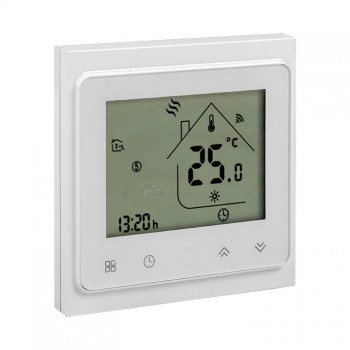 Терморегулятор теплого пола сенсорный умный WiFi 16А EKF Connect