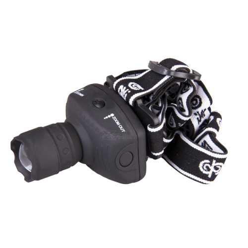 Фонарь ФАZA H2-L1WZ-3AAA-bk zoom LED1W черный