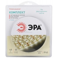 Комплект LED ленты 12v 2700k 2835 4,8Вт/м IP65 5м ЭРА