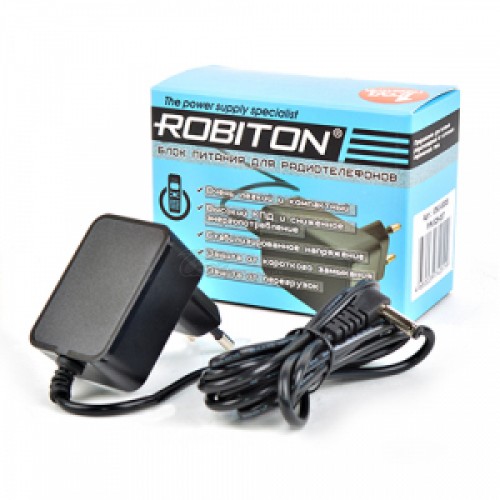 Адаптер/блок питания ROBITON ID6,5-500S угловой 4,8x1,7/15 (+)