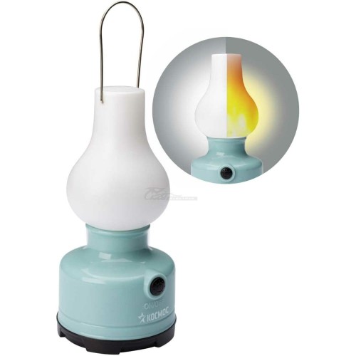 Фонарь кемпинговый с эффектом пламени 3Вт 3хAA ABS пластик Космос