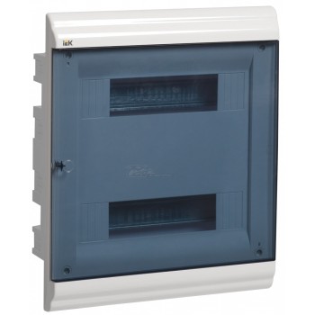 Корпус пластиковый ЩРВ-П,24 модулей встраиваемый белый IP41 PRIME IEK