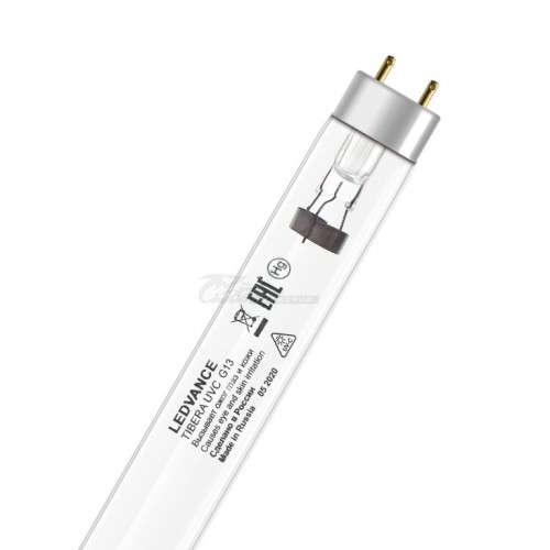 Лампа Osram TIBERA UVC 30W T8 G13 бактерицидная LEDVANCE