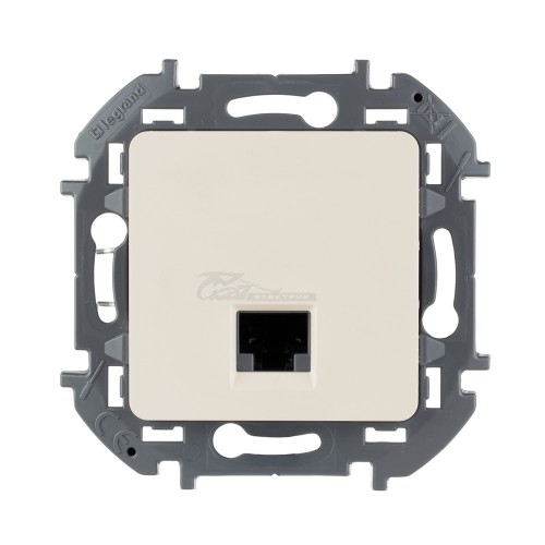 Розетка RJ45 категория 5е UTP слоновая кость Legrand INSPIRIA