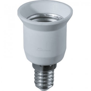 Патрон-переходник с Е14шт на Е27гн Navigator