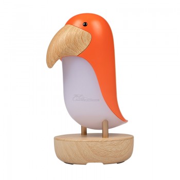 Светильник настольный интерьерный Тукан 2.4Вт 3000K, USB оранжевый Jazzway