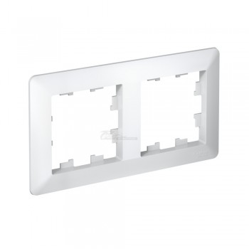 Рамка Atlasdesign Air 2м белый/дымчатый белый