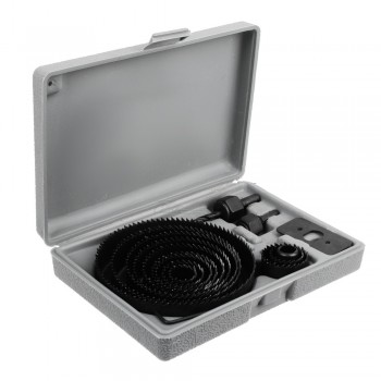 Набор пил кольцевых (коронки 19-127мм) 17пр ЕРМАК