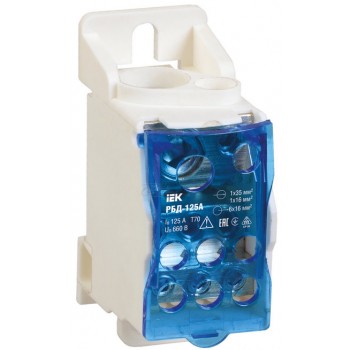 Распределительный блок на DIN-рейку РБД-125А ИЭК