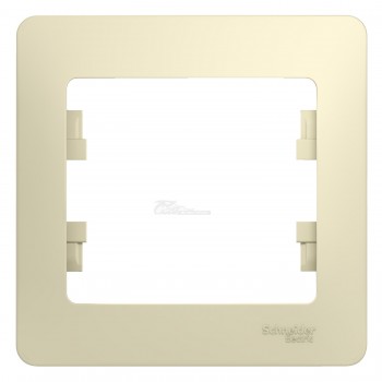 Рамка 1-местная крем Glossa