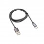 Шнур USB 3.1 (шт. typeC-шт.USB 2.0) 3А графит 1,0м REXANT