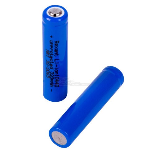 Аккумулятор Li-ion 10440 3.7v 320mA*h Rexant
