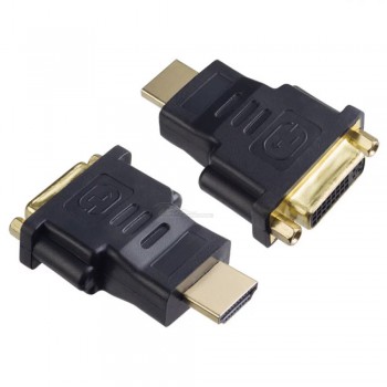 Переходник штекер HDMI - гнездо DVI-D Perfeo