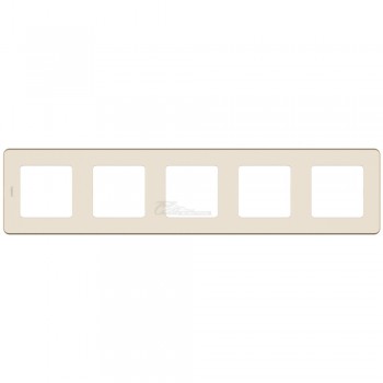 Рамка 5м слоновая кость Legrand INSPIRIA