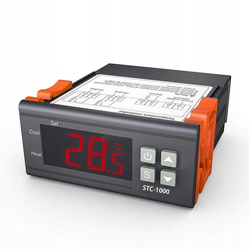 Термостат STC-1000 110-220V 2x10A (-50...+99 °C)