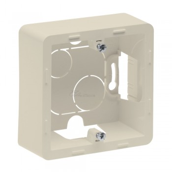 Коробка д/наружного монтажа Inspiria 1м слоновая кость Legrand