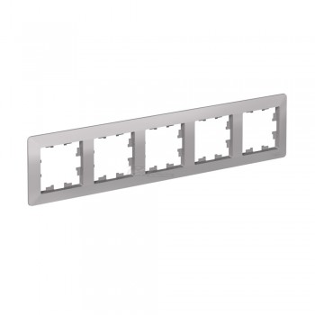 Рамка Atlasdesign Air 5м алюминий/дымчатый черный