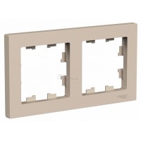 Рамка Atlasdesign 2м песочный универсальная