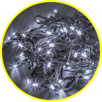 Гирлянда светодиодная Navigator нить 21,5м 230LED 8режимов IP44 Белый