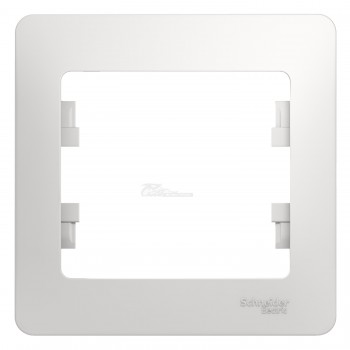 Рамка 1-местная белая Glossa