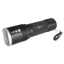 Фонарь аккумуляторный Jazzway Alum1-L5W (5Вт, ZOOM, 3*AAA, 305Лм) черный металлический