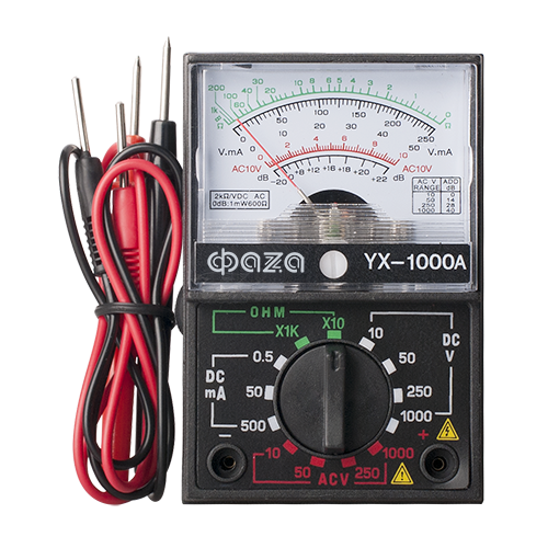 Мультиметр аналоговый YX-1000A ФАZА