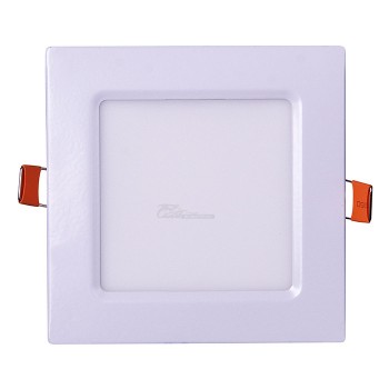 Светильник PPL-S 6W 4000K IP40 120мм встр/квадр белый Jazzway