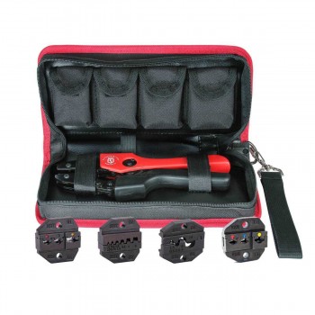 Набор пресс-клещи + 4 сменные матрицы СТК+4 КВТ