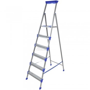 Стремянка металлическая 6 ступеней СМ6 Nika