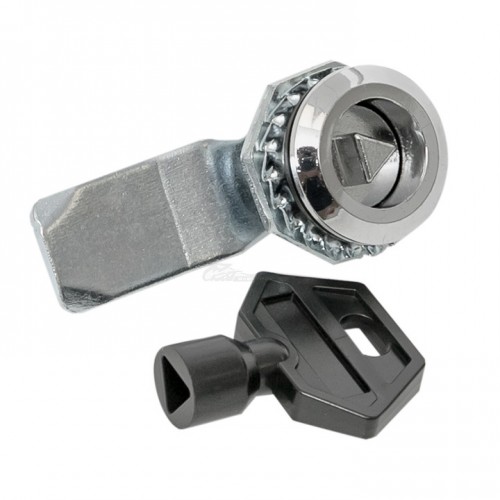 Замок для электрощита защелка 22-20/46 (треугольник) IP54 EKF Замок для электрощита защелка 22-20/46 (треугольник) IP54 EKF